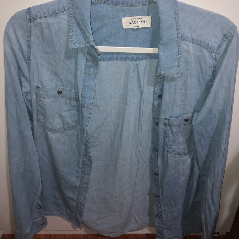 Light blue basic flannel